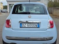 Usata Fiat 500 Lounge 69 CV (50 kW) 2009 Blu Cabrio