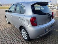 Usata Nissan Micra Acenta 80 CV (58 kW) 2015 Argento Utilitaria