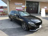 Usata Mercedes C220 Premium Plus 170 CV (125 kW) 2016 Nero Station wagon