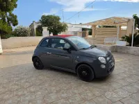 Usata Fiat 500 69 CV (50 kW) 2010 Grigio Cabrio