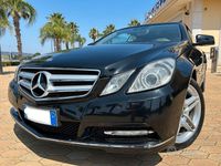 Usata Mercedes E220 Avantgarde 170 CV (125 kW) 2012 Nero Cabrio