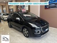 Usata Peugeot 3008 Allure 120 CV (88 kW) 2016 Nero Monovolume