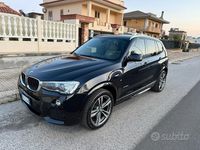 Usata BMW X3 M Sport 190 CV (139 kW) 2016 Blu/azzurro SUV