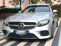 Usata Mercedes E220 Premium Plus 194 CV (142 kW) 2019 Argento Cabrio
