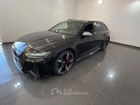 Usata Audi RS6 Ambiente 600 CV (441 kW) 2021 Nero Station wagon