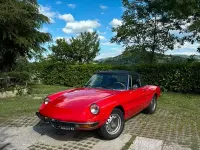 Usata Alfa Romeo Spider 1970 Rosso Cabrio