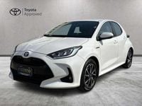 Usata Toyota Yaris Hybrid Trend 100 CV (73 kW) 2020 Bianco Utilitaria