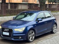 Usata Audi A1 S-Line 90 CV (66 kW) 2014 Blu Utilitaria