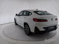 Usata BMW X4 M Sport 190 CV (139 kW) 2023 Bianco SUV