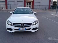Usata Mercedes C220 170 CV (125 kW) 2017 Bianco Berlina