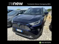 Usata Toyota RAV4 Hybrid Lounge 218 CV (160 kW) 2021 Blu metallizzato SUV