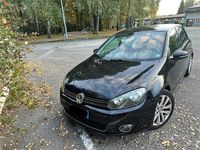 Usata VW Golf VI 160 CV (117 kW) 2010 Nero Utilitaria