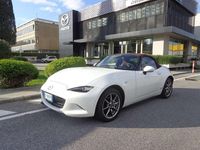 Usata Mazda MX5 132 CV (97 kW) 2021 Bianco Cabrio