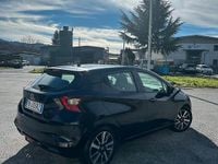 Usata Nissan Micra Acenta 75 CV (55 kW) 2018 Nero Utilitaria
