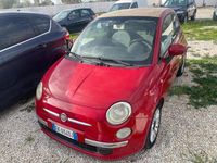 Usata Fiat 500C Lounge 95 CV (69 kW) 2011 Rosso Cabrio