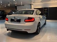 Usata BMW 218 Luxury Line 150 CV (110 kW) 2016 Bianco Coupé