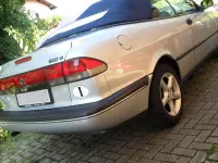 Usata Saab 900 Cabriolet 131 CV (96 kW) 1996 Argento Cabrio