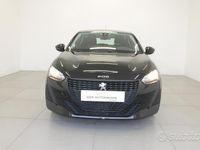 Usata Peugeot 208 Active 75 CV (55 kW) 2021 Nero Utilitaria