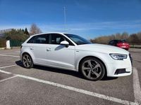 Usata Audi A3 Sport 116 CV (85 kW) 2018 Bianco Berlina