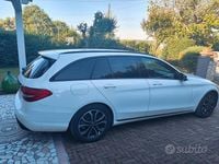 Usata Mercedes C220 170 CV (125 kW) 2017 Bianco Station wagon