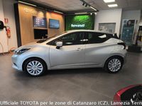 Usata Nissan Micra Acenta 92 CV (67 kW) 2021 Argento Utilitaria