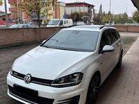 Usata VW Golf VII GTD 184 CV (135 kW) 2016 Bianco Station wagon