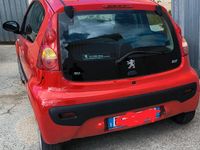 Usata Peugeot 107 2007 Rosso Utilitaria