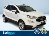 Usata Ford Ecosport Titanium S 95 CV (69 kW) 2021 Bianco pastello SUV