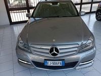 Usata Mercedes C200 Elegance 136 CV (100 kW) 2011 Grigio Berlina