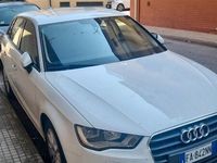 Usata Audi A3 Business 110 CV (80 kW) 2015 Bianco Berlina