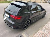 Usata Audi RS3 Sportback Ambiente 400 CV (294 kW) 2018 Nero Utilitaria