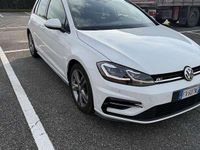 Usata VW Golf VII R-line 150 CV (110 kW) 2019 Bianco Berlina