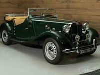 Usata MG TD 54 CV (39 kW) 1953 Verde Cabrio