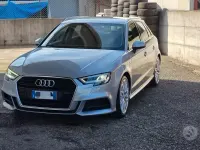 Usata Audi A3 Ambition 150 CV (110 kW) 2017 Grigio Berlina