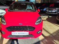 Usata Ford Fiesta ST-Line 125 CV (91 kW) 2018 Rosso Utilitaria