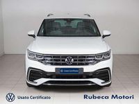 Usata VW Tiguan R-line 150 CV (110 kW) 2022 Bianco SUV