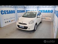 Usata Nissan Micra Acenta 80 CV (58 kW) 2012 Bianco Utilitaria
