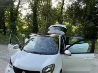 Begagnad Smart ForFour Passion 71 HK (52 kW) 2016 Vit Halvkombi