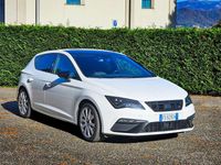 Usata Seat Leon FR 181 CV (133 kW) 2018 Bianco Berlina