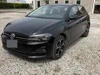 Usata VW Polo Comfortline 75 CV (55 kW) 2018 Nero Utilitaria