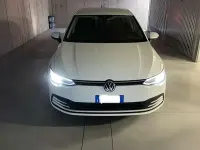 Usata VW Golf VIII Life 150 CV (110 kW) 2020 Bianco Berlina