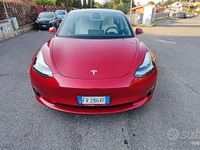 Usata Tesla Model 3 Long Range AWD 152 kW (208 CV) 2019 Rosso Berlina
