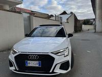 Usata Audi A3 S-Line 150 CV (110 kW) 2021 Nero Berlina