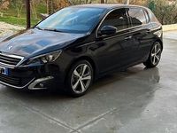Usata Peugeot 308 116 CV (85 kW) 2014 Nero Utilitaria