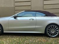 Usata Mercedes E220 Premium 194 CV (142 kW) 2019 Argento Cabrio