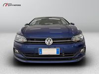 Usata VW Polo Comfortline 95 CV (69 kW) 2018 Blu Utilitaria