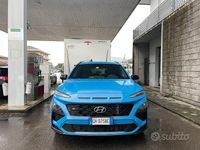 Usata Hyundai Kona N Line 120 CV (88 kW) 2021 Blu SUV