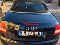Usata Audi A4 Cabriolet 163 CV (119 kW) 2004 Blu Cabrio