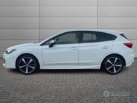 Usata Subaru Impreza Style 114 CV (83 kW) 2019 Bianco Berlina