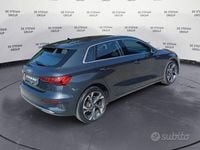 Usata Audi A3 Advanced 150 CV (110 kW) 2022 Grigio Berlina